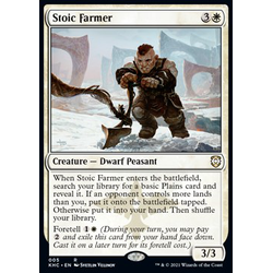 Magic löskort: Kaldheim Commander: Stoic Farmer