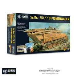 German Sd.Kfz 251/7 D Pionierwagen