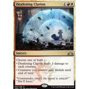 Magic löskort: Guilds of Ravnica: Deafening Clarion