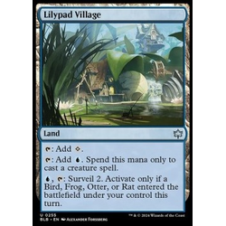 Magic löskort: Bloomburrow: Lilypad Village