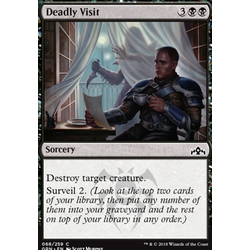 Magic löskort: Guilds of Ravnica: Deadly Visit