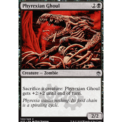 Magic löskort: Masters 25: Phyrexian Ghoul (Foil)