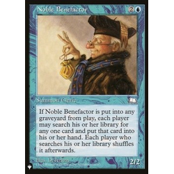 Magic löskort: The List: Noble Benefactor