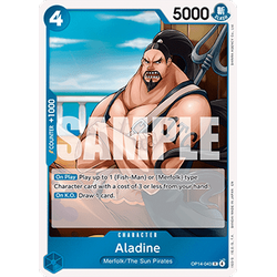 One Piece Löskort: The Azure Sea's Seven: Aladine (V.1)