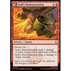 Magic löskort: Avatar: The Last Airbender: Iroh's Demonstration