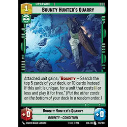 Star Wars: Unlimited Löskort: Shadows of the Galaxy: Bounty Hunter's Quarry