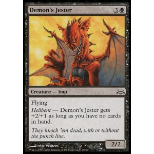 Magic löskort: Duel Decks: Divine Vs Demonic: Demon's Jester