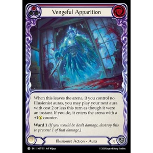 FaB Löskort: Part the Mistveil: Vengeful Apparition (Red) (Rainbow Foil)
