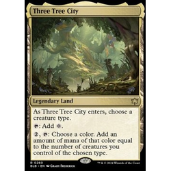 Magic löskort: Bloomburrow: Three Tree City