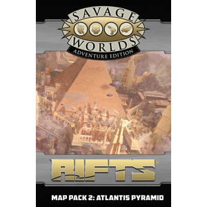 Savage Worlds RPG: Rifts Map Pack 2 Atlantis Pyramid