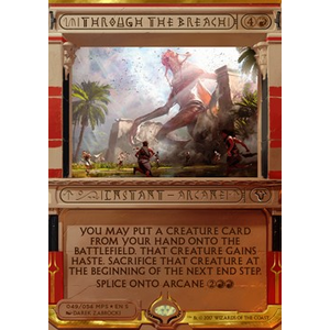 Magic löskort: Amonkhet Invocations: Through the Breach