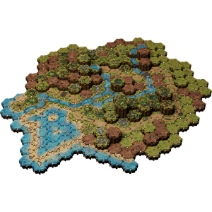 Lorescape Modular Hex-terrain Mega Pack: RPG Starter Pack