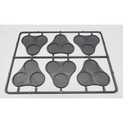 Victrix Plastic Bases Set 9: Skirmish Movement Trays 2 for 25mm Round Bases (18)