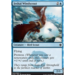 Magic löskort: Khans of Tarkir: Jeskai Windscout
