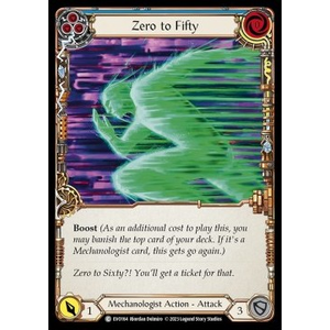 FaB Löskort: Bright Lights: Zero to Fifty (Blue) (Rainbow Foil)