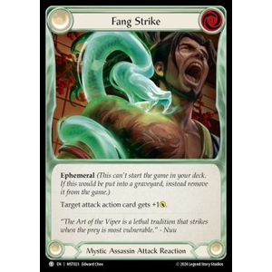 FaB Löskort: Part the Mistveil: Fang Strike // Zen