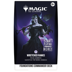 Magic The Gathering: Foundations Commander Deck - Wretched Ranks