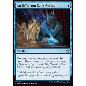 Magic löskort: Magic: The Gathering Foundations: An Offer You Can't Refuse