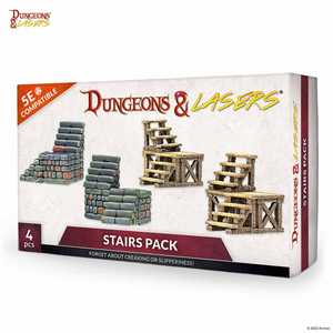 Dungeons & Lasers: Stairs Set