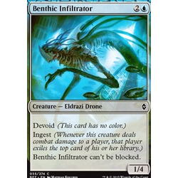 Magic löskort: Battle for Zendikar: Benthic Infiltrator