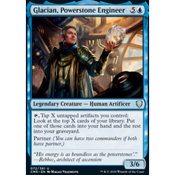 Magic löskort: Commander Legends: Glacian, Powerstone Engineer