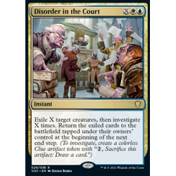 Magic löskort: Commander: Innistrad: Crimson Vow: Disorder in the Court