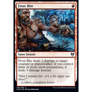Magic löskort: Kaldheim: Frost Bite