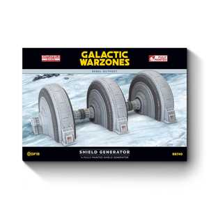 Battlefield in a Box Galactic Warzones: Rebel Outpost - Shield