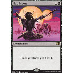 Magic löskort: Commander 2014: Bad Moon