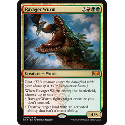 Magic löskort: Ravnica Allegiance: Ravager Wurm