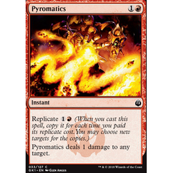 Magic löskort: Guild Kits: Pyromatics