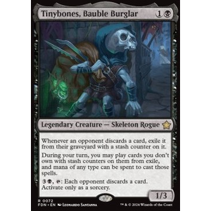 Magic löskort: Magic: The Gathering Foundations: Tinybones, Bauble Burglar
