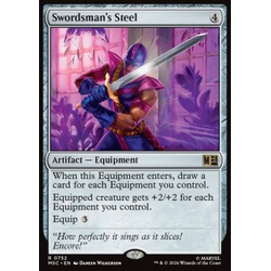 Magic löskort: Commander: Marvel Super Heroes: Swordsman's Steel