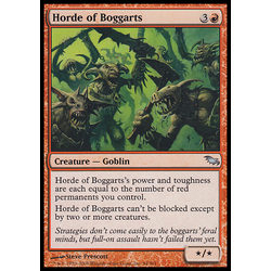 Magic löskort: Shadowmoor Horde of Boggarts