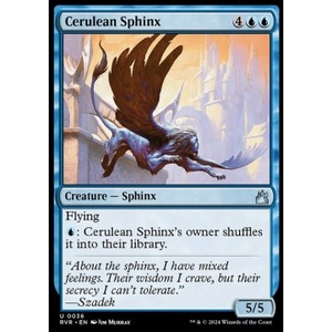 Magic löskort: Ravnica Remastered: Cerulean Sphinx