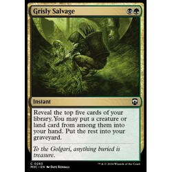 Magic löskort: Commander: Modern Horizons 3: Grisly Salvage