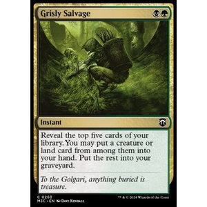Magic löskort: Commander: Modern Horizons 3: Grisly Salvage
