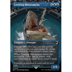 Magic löskort: Universes Beyond: Jurassic World Collection: Cresting Mosasaurus (V.1)