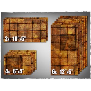 WH40K Terrain Base Tiles – Underhive (12)