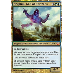 Magic löskort: Journey into Nyx: Kruphix, God of Horizons