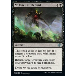 Magic löskort: The Brothers' War: No One Left Behind