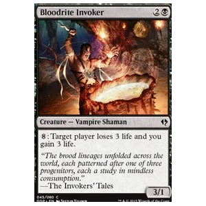 Magic löskort: Duel Decks: Zendikar vs Eldrazi: Bloodrite Invoker