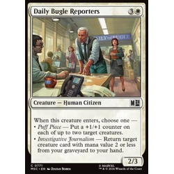 Magic löskort: Commander: Marvel Super Heroes: Daily Bugle Reporters
