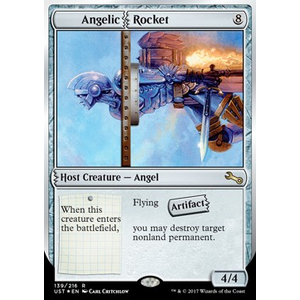 Magic löskort: Unstable: Angelic Rocket (Foil)