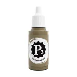 P3 Paints: Gun Corps Brown (acrylic) (18ml)