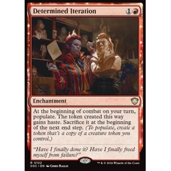 Magic löskort: Commander: Secrets of Strixhaven: Determined Iteration