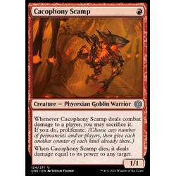 Magic löskort: Phyrexia: All Will Be One: Cacophony Scamp (Foil)