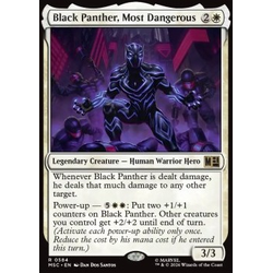Magic löskort: Commander: Marvel Super Heroes: Black Panther, Most Dangerous