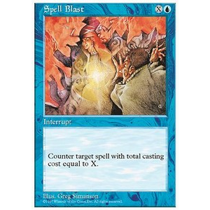Magic löskort: 5th Edition: Spell Blast