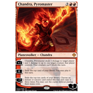 Magic löskort: Archenemy: Nicol Bolas: Chandra, Pyromaster
